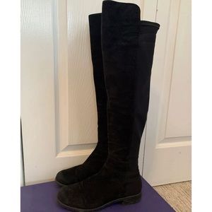 Stuart Weitzman 5050 Suede Over the Knee Boot 6.5